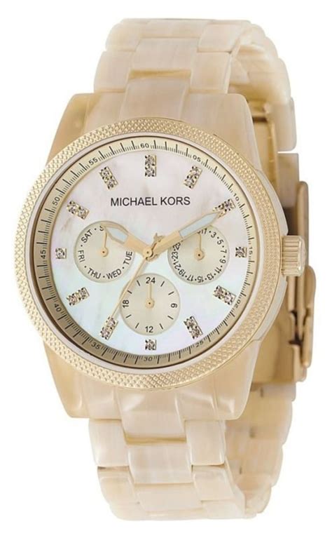 michael kors round case watch mk5039|Michael Kors Chronograph MK5039 Wrist Watch for Women .